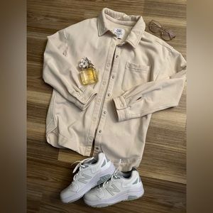 Athleta Cream Jacket